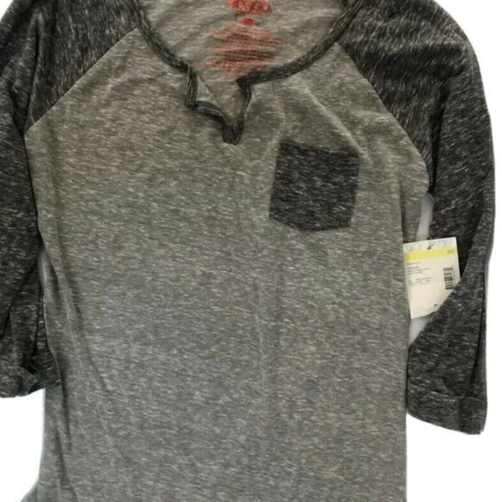 Bongo Junior's Sweater Meduim Shirt Gray top Pull